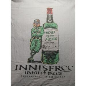 Head To The Free Distressed T Shirt Men's Size Large